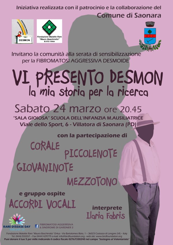 Vi Presento Desmon - La Mia Storia per la Ricerca locandina